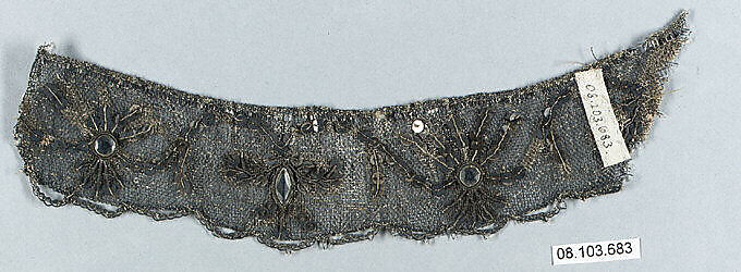 Piece, Bobbin lace, French 