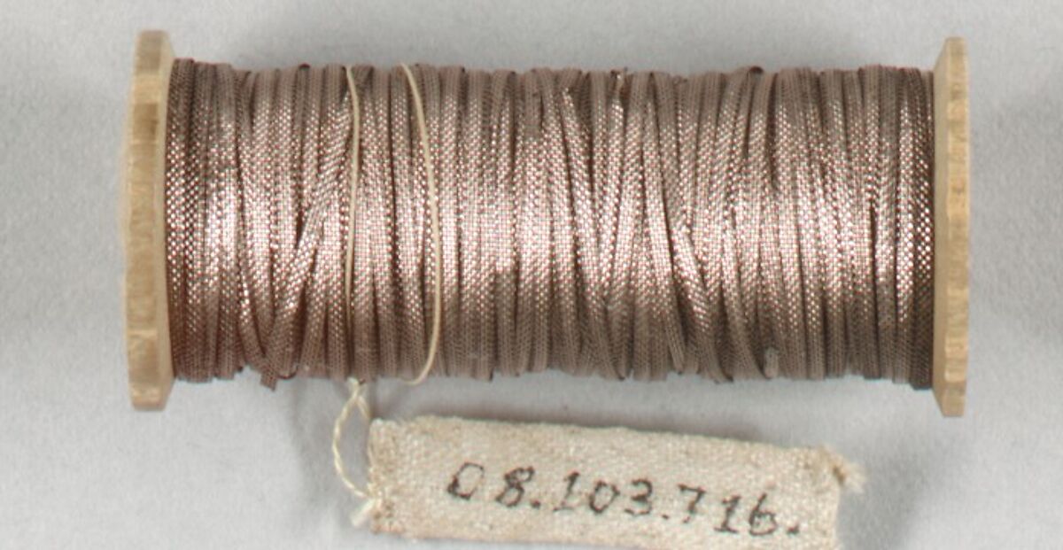 Tinsel and metal thread, Metal thread, French