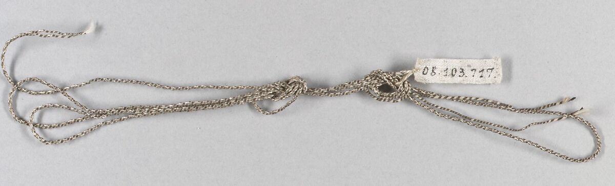 Tinsel and metal thread, Metal thread, French