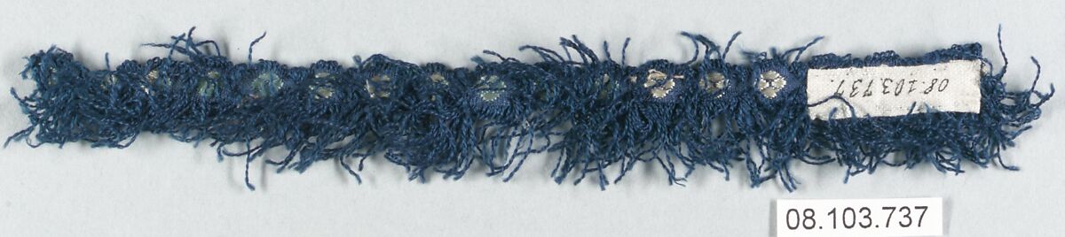 Fringe, Silk, probably European 