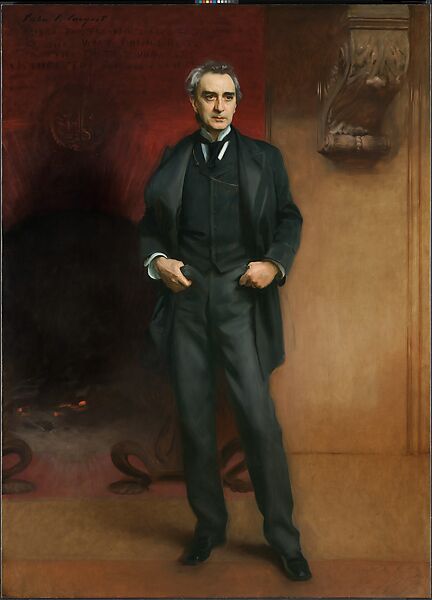 Edwin Booth, John Singer Sargent (American, Florence 1856–1925 London), Oil on canvas, American 