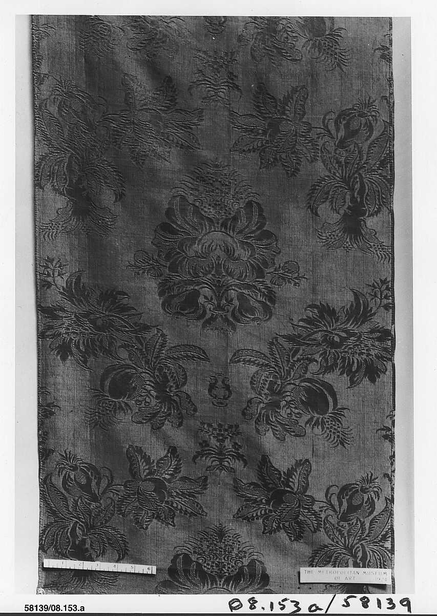 Curtain, Silk, Italian, Venice