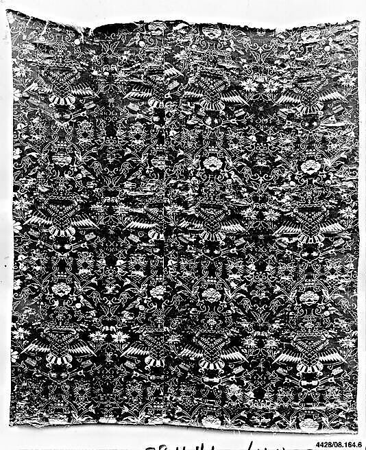 Piece, Silk, probably Chinese, Macao, for Iberian market