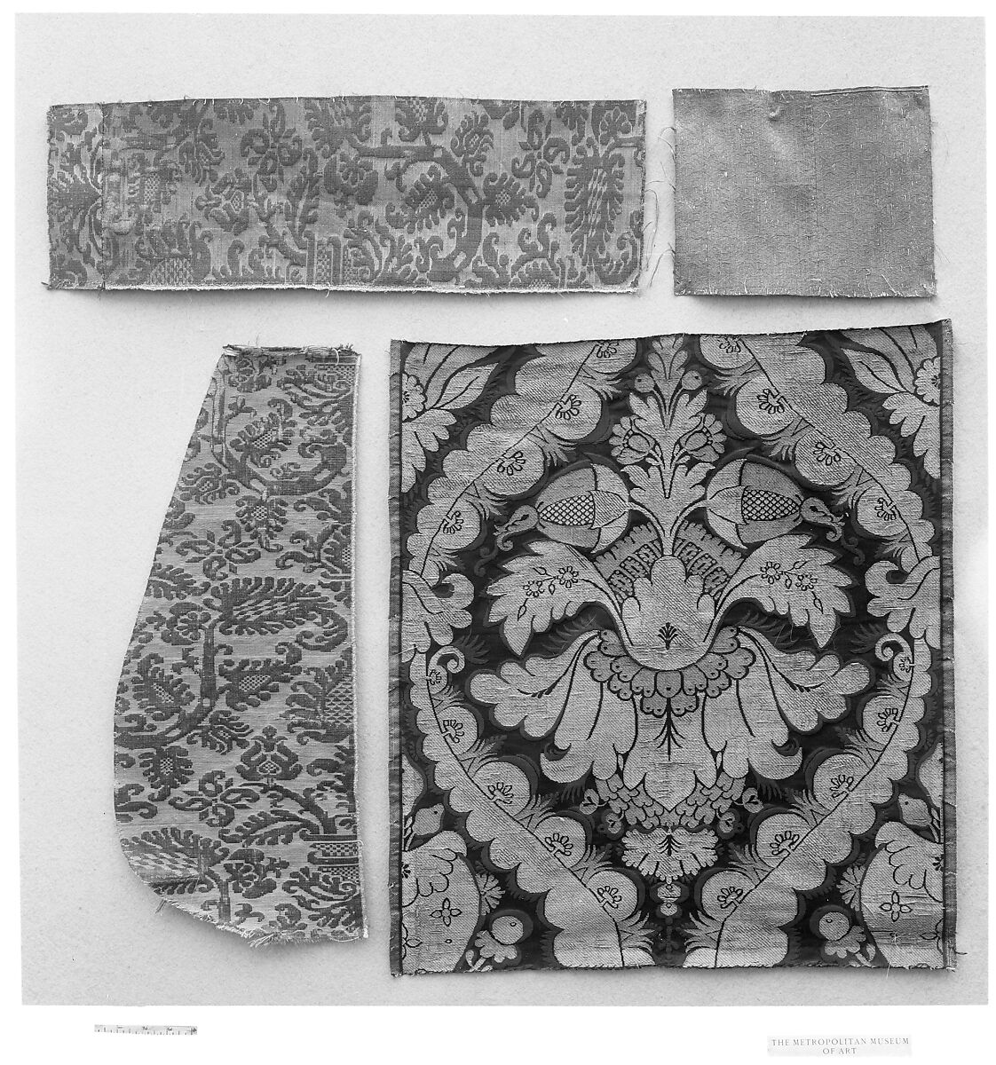 Piece, Silk and hemp, Italian or Spanish