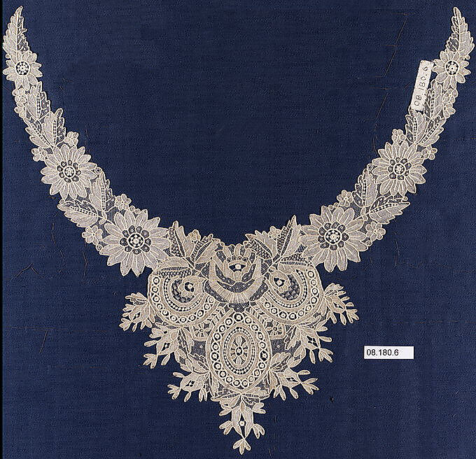 Neckpiece, Needle lace, Austrian 