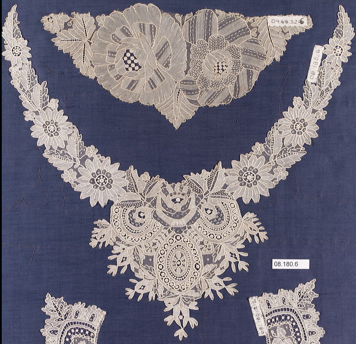 Neckpiece, Needle lace, Austrian