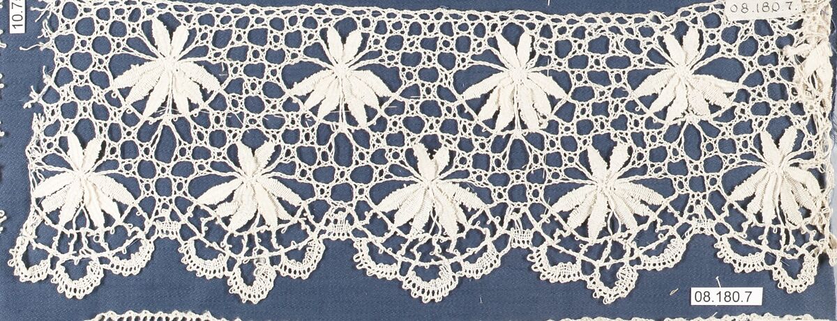 Fragment, Bobbin lace, Austrian