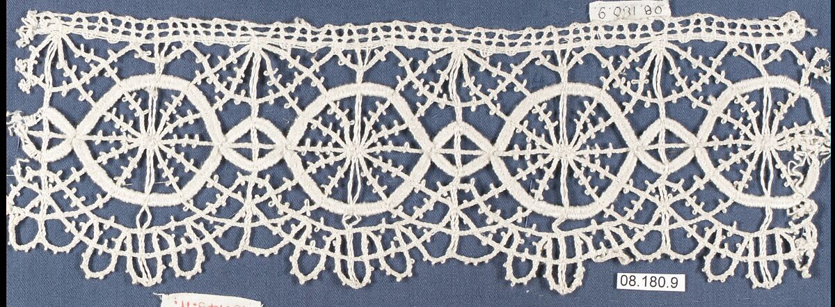 Fragment, Bobbin lace, Austrian