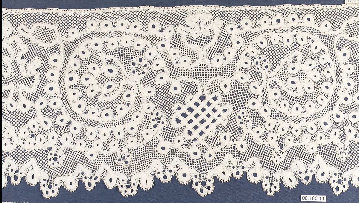Fragment, Bobbin lace, Austrian