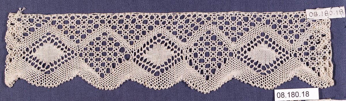 Torchon, Bobbin lace, Greek Islands (Corfu)