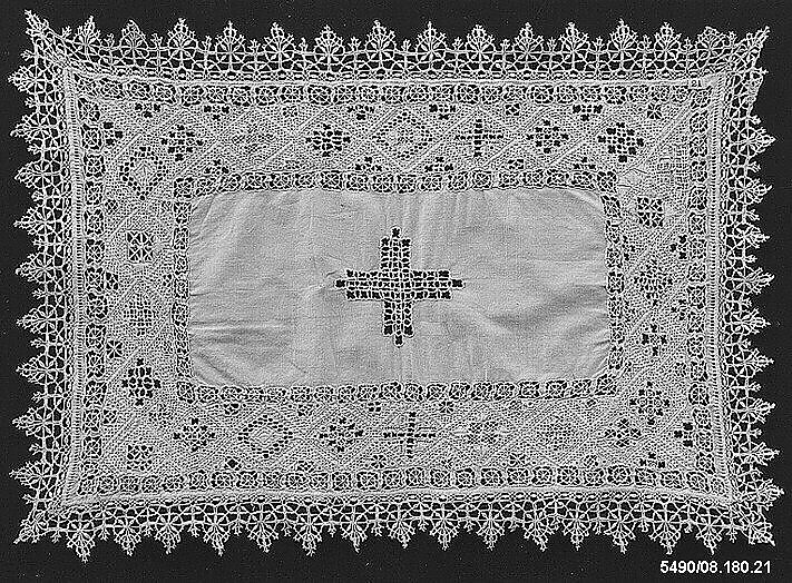 Cover, Bobbin lace, Cypriot 