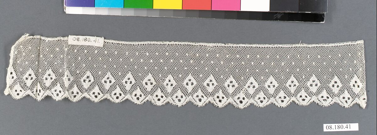 Piece, Bobbin lace, British, Northamptonshire