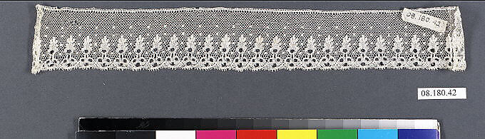 Piece, Bobbin lace, British, Northamptonshire 