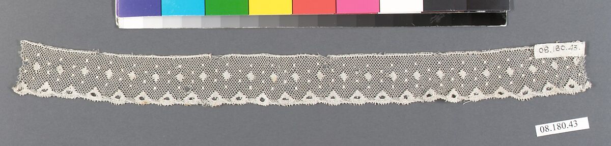Piece, Bobbin lace, British, Northamptonshire
