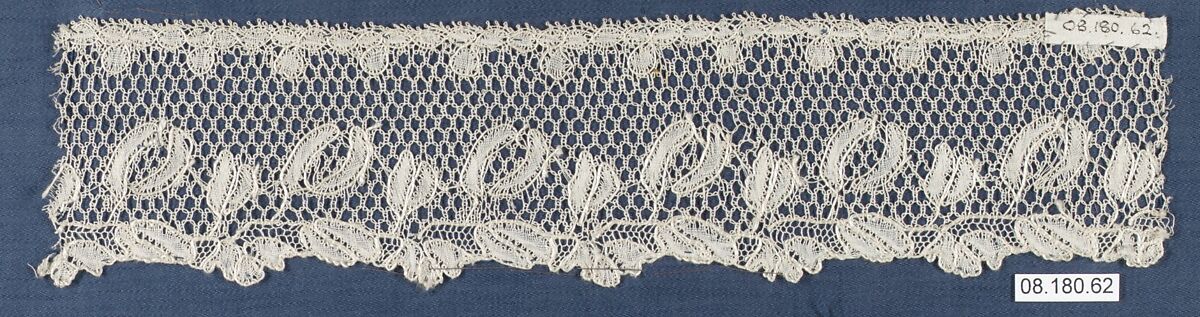 Fragment, Bobbin lace, British