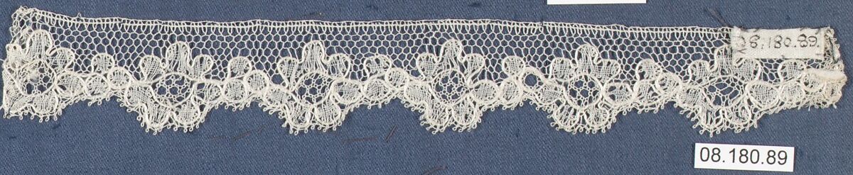 Fragment, Bobbin lace, British, Chinnor, Oxfordshire