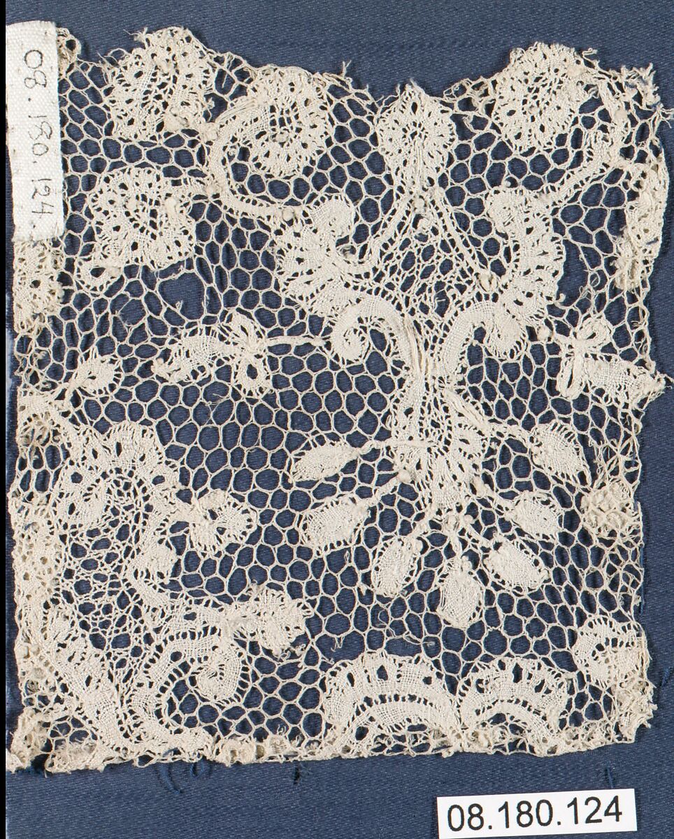Fragment, Bobbin lace, Flemish