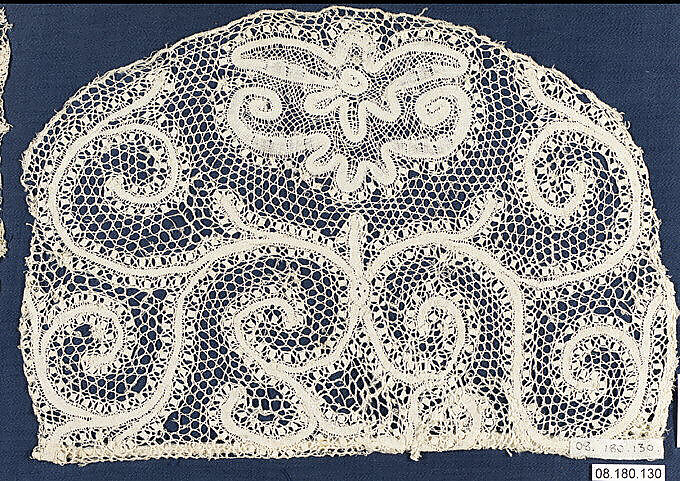 Fragment, Bobbin lace, Flemish 