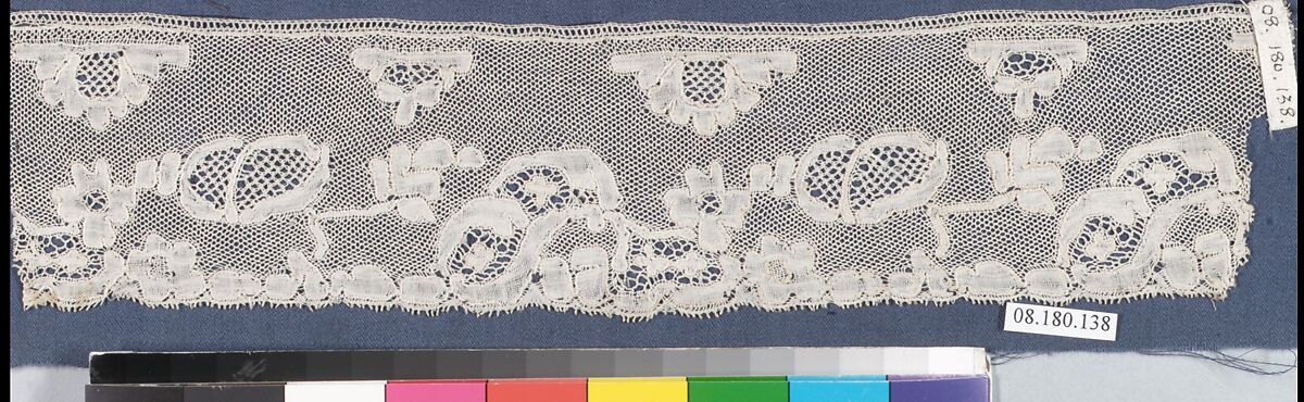 Piece, Bobbin lace, Flemish, Brabant