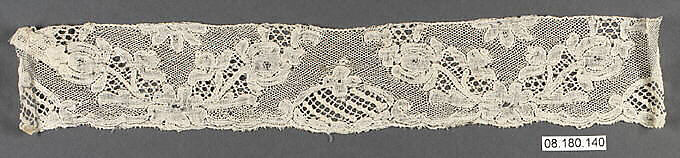 Piece, Bobbin lace, Flemish, Mechlin 