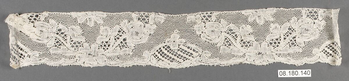 Piece, Bobbin lace, Flemish, Mechlin