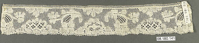 Piece, Bobbin lace, Flemish, Mechlin 