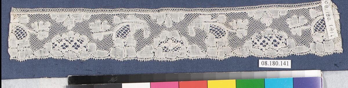 Piece, Bobbin lace, Flemish, Mechlin