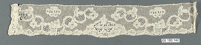 Piece, Bobbin lace, Flemish, Mechlin 