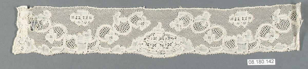 Piece, Bobbin lace, Flemish, Mechlin
