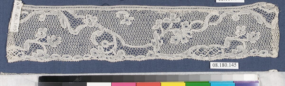Piece, Bobbin lace, Flemish, Mechlin