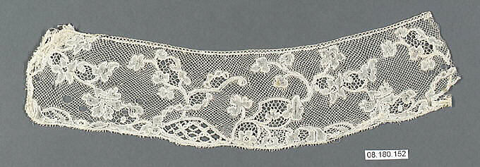 Piece, Bobbin lace, Flemish, Mechlin 