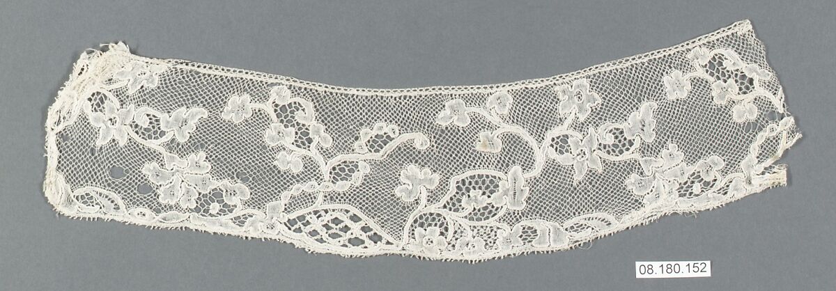 Piece, Bobbin lace, Flemish, Mechlin