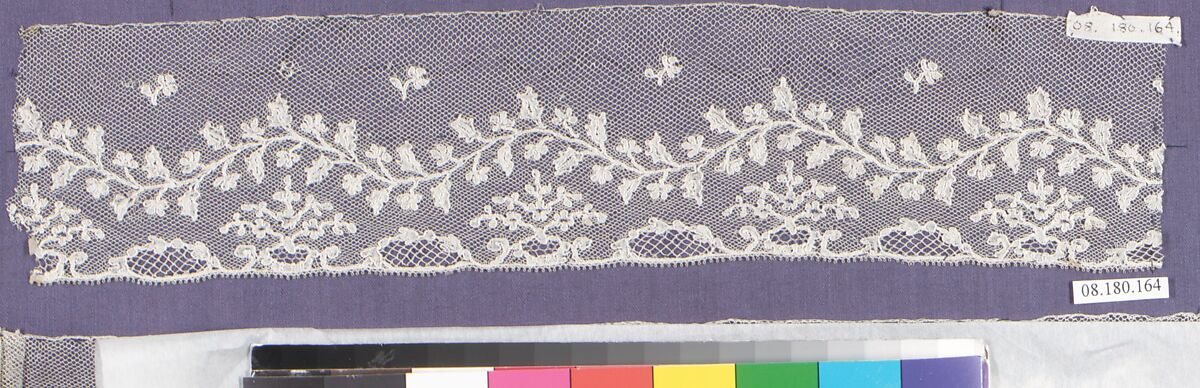 Piece, Bobbin lace, Flemish, Mechlin