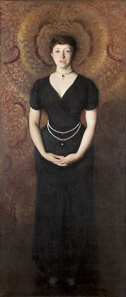 Isabella Stewart Gardner, John Singer Sargent (American, Florence 1856–1925 London), Oil on canvas , American 