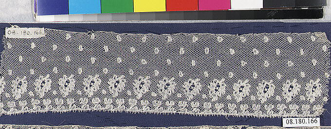 Fragment, Bobbin lace, Flemish 