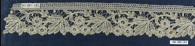 Piece, Bobbin lace, Duchesse lace, Belgian 