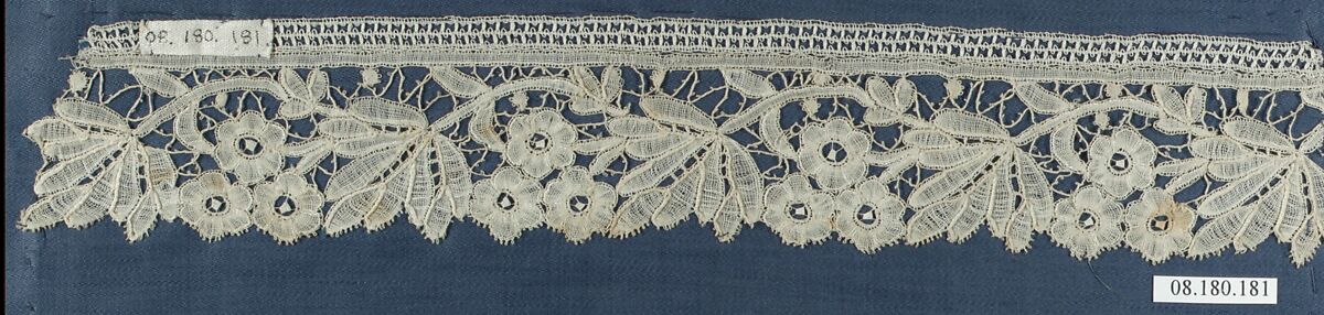 Piece, Bobbin lace, Duchesse lace, Belgian