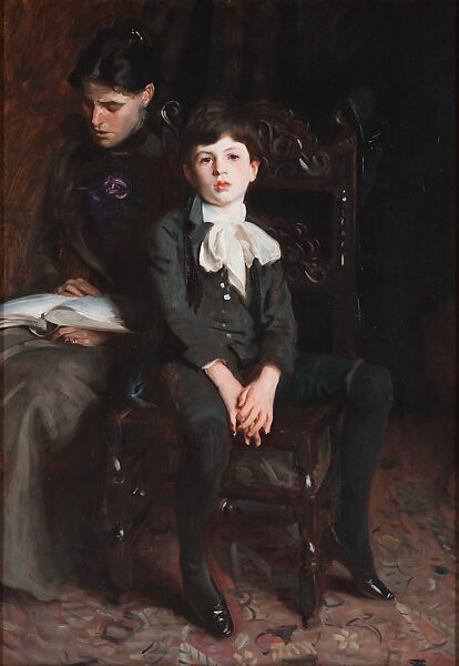 Portrait of a Boy, John Singer Sargent (American, Florence 1856–1925 London), Oil on canvas, American 