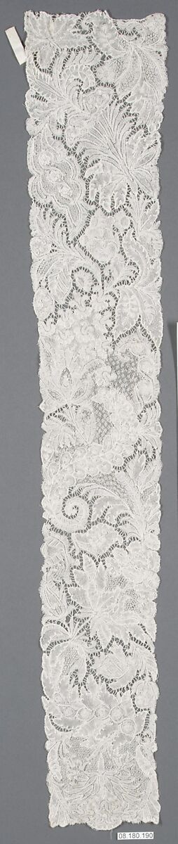 Barbe, Brussels lace, point d'Angleterre, Flemish 