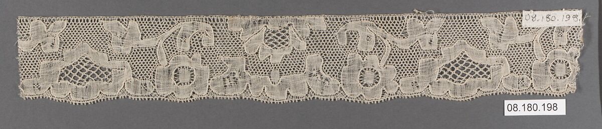 Fragment, Bobbin lace, Flemish