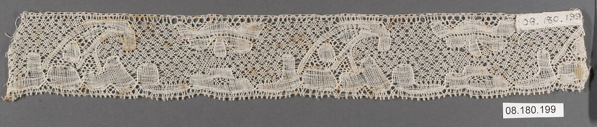 Fragment, Bobbin lace, Flemish