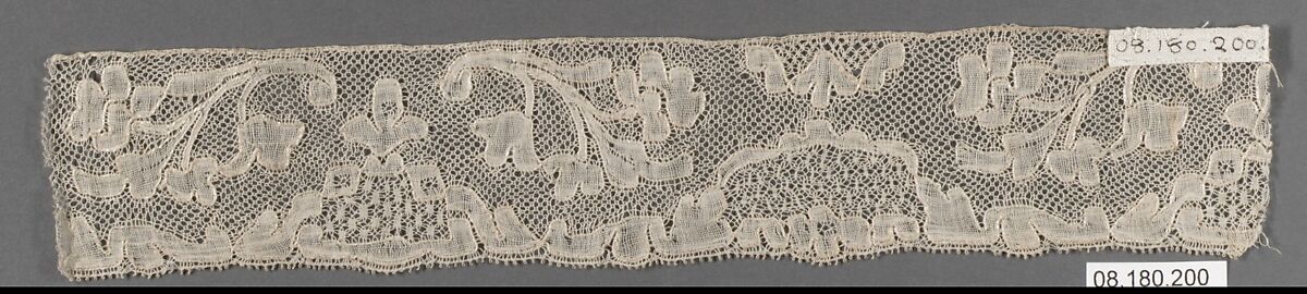 Fragment, Bobbin lace, Flemish