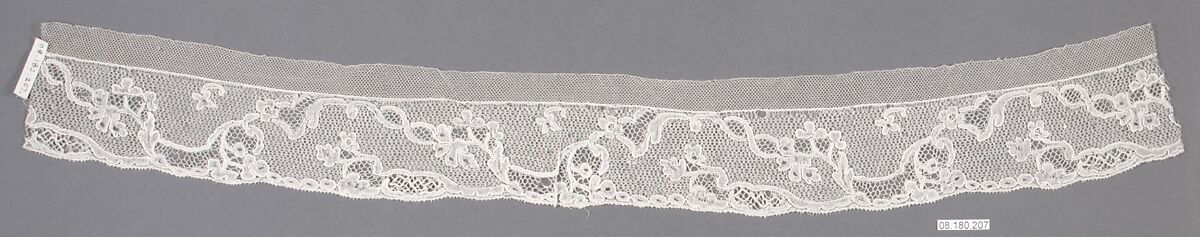 Piece, Bobbin lace, Flemish, Mechlin 