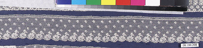 Fragment, Bobbin lace, Flemish 