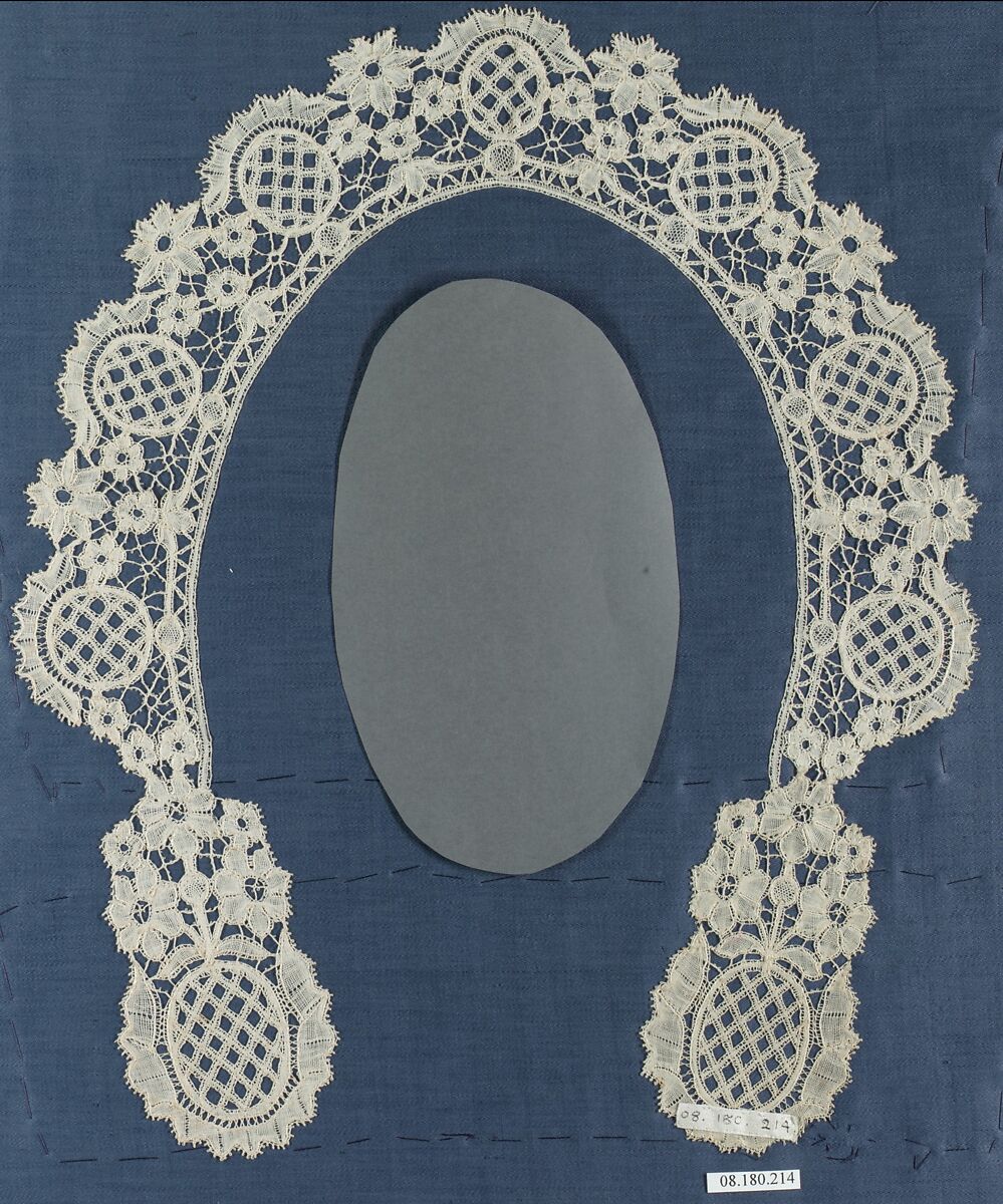 Collar lace, Belgian, Bruges