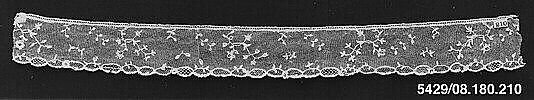 Collar (?), Bobbin lace, Brussels lace, Flemish, Brussels 