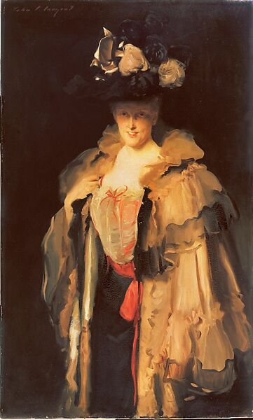 Mrs. Charles Hunter, John Singer Sargent (American, Florence 1856–1925 London), Oil on canvas, American 