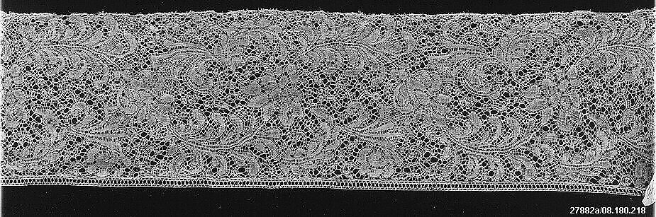 Piece, Bobbin lace, Flemish 
