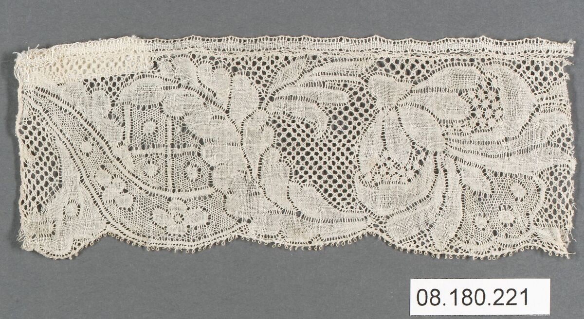 Fragment, Bobbin lace, Flemish