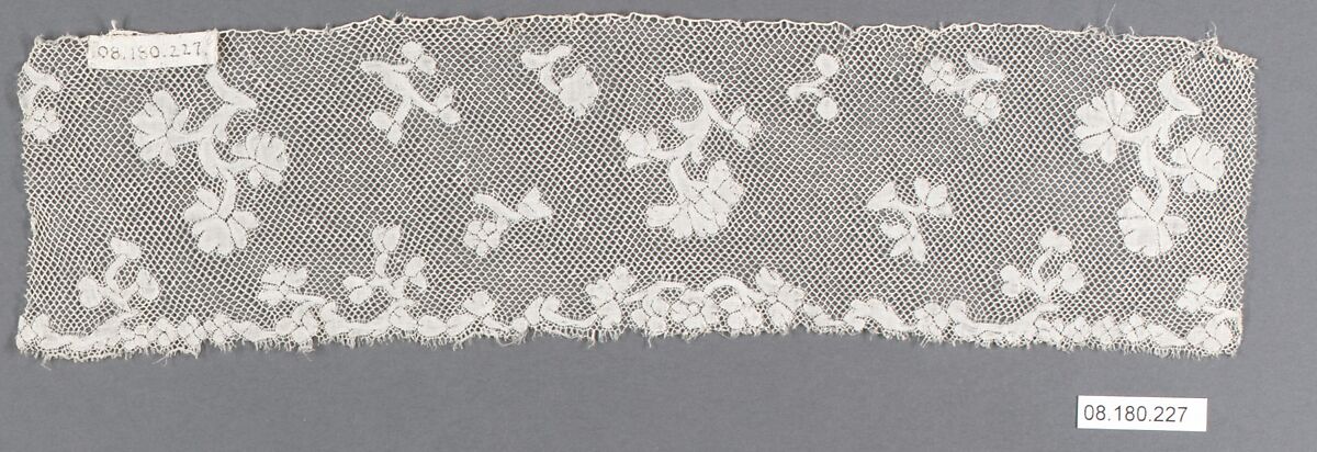 Piece, Bobbin lace, French